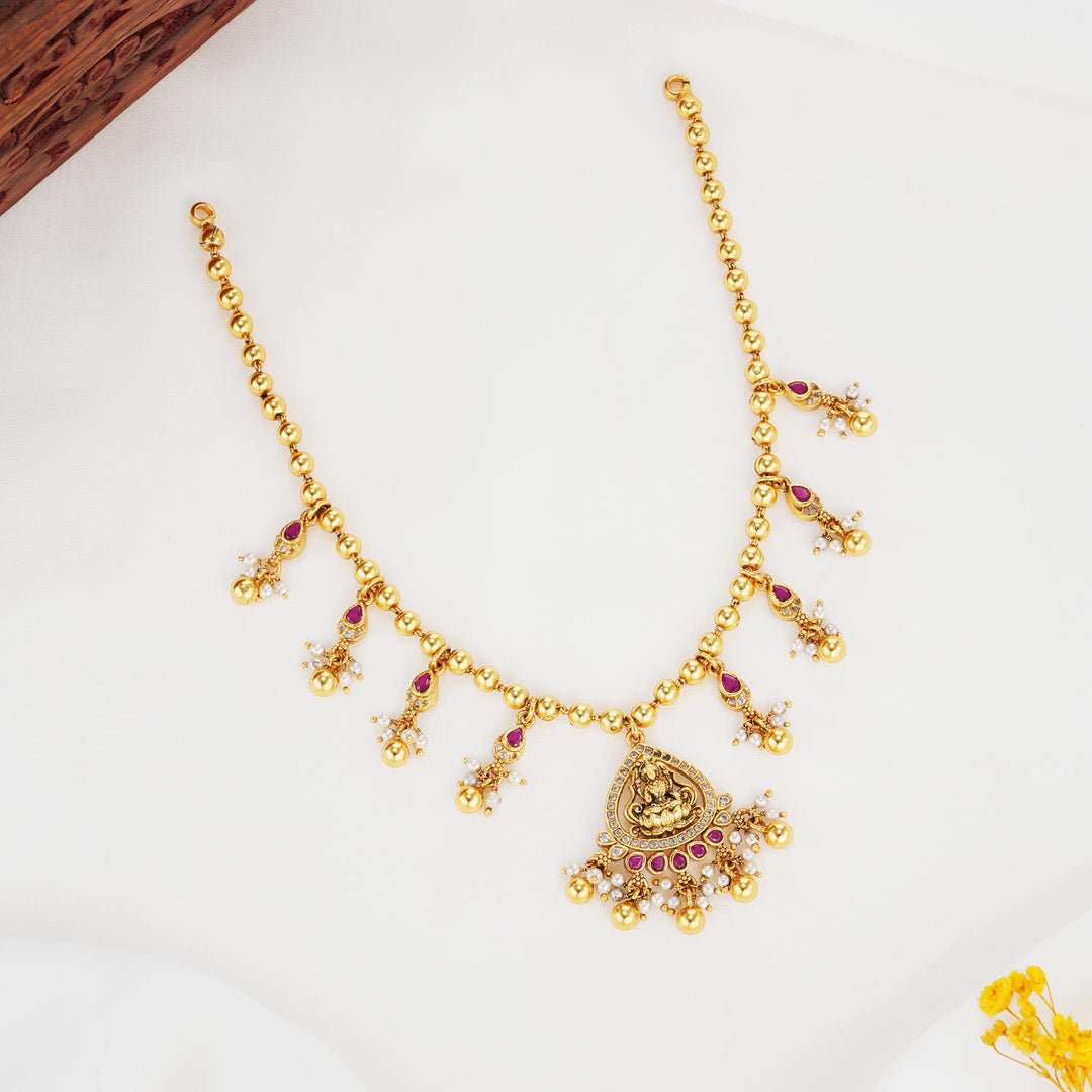 Intricate Nagas Short Necklace