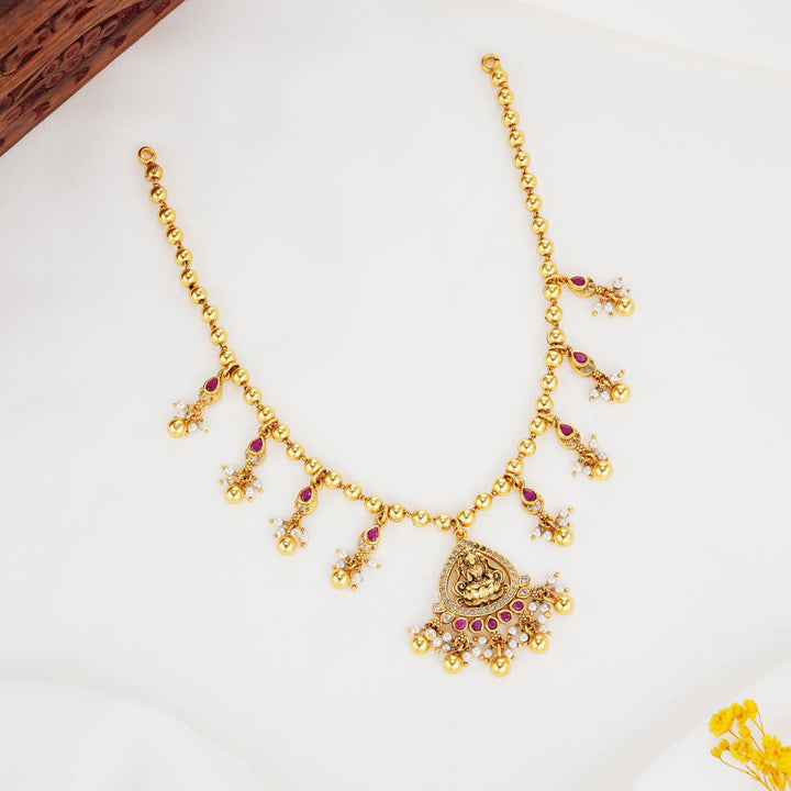 Intricate Nagas Short Necklace