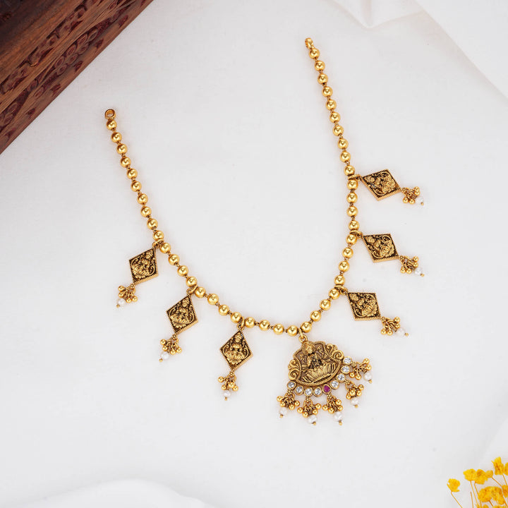 Harithaa Nagas Short Necklace