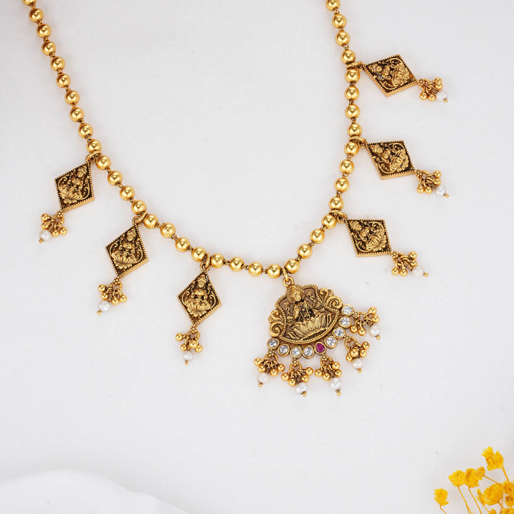Harithaa Nagas Short Necklace