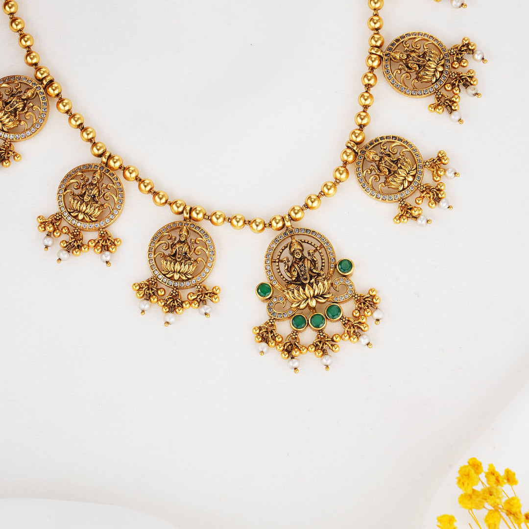 Goddess-Like Nagas Short Necklace