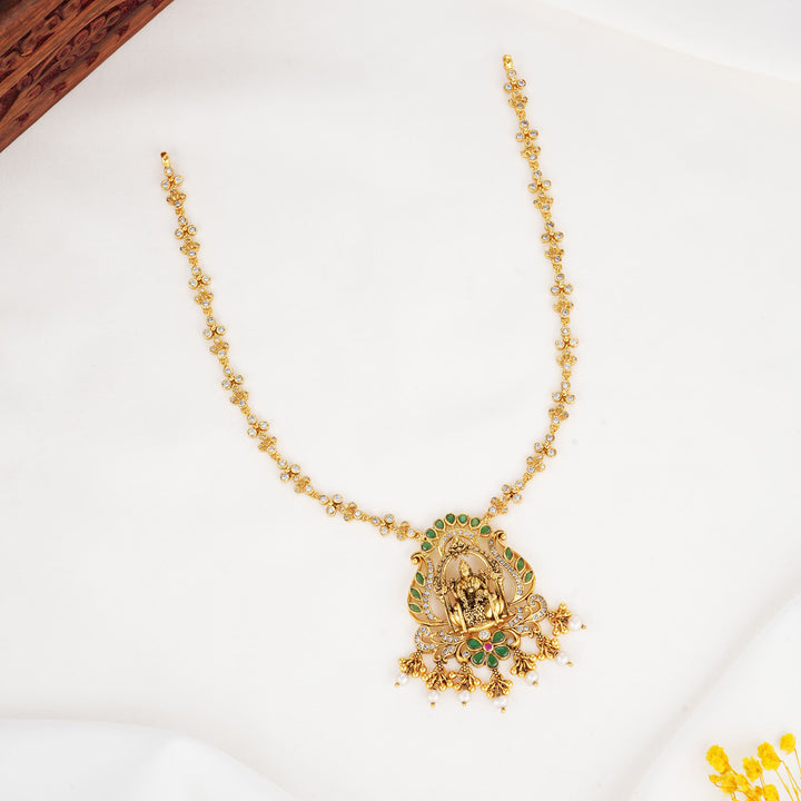Delicate Stone Short Necklace