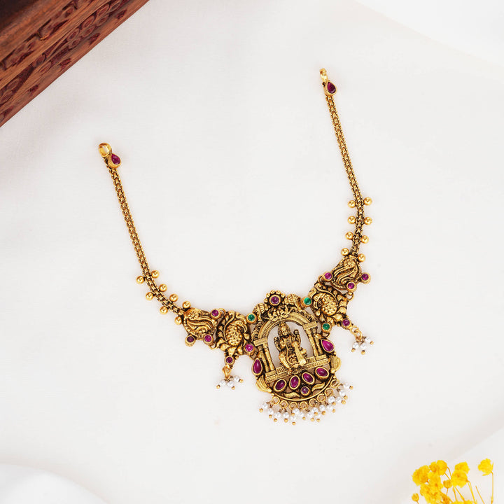 Radiant and Timeless Nagas Short Necklace