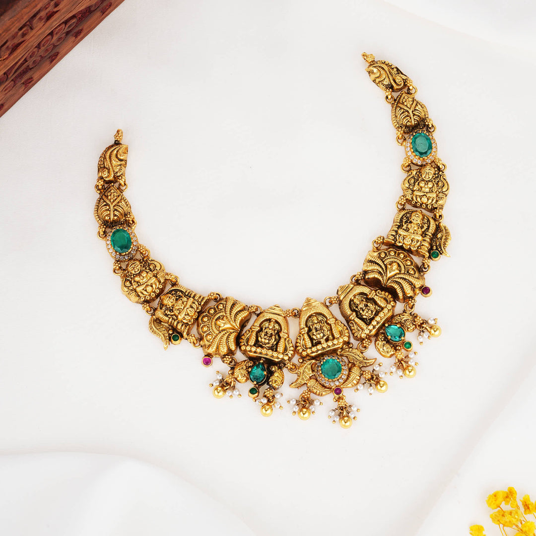Harmonious Nagas Short Necklace