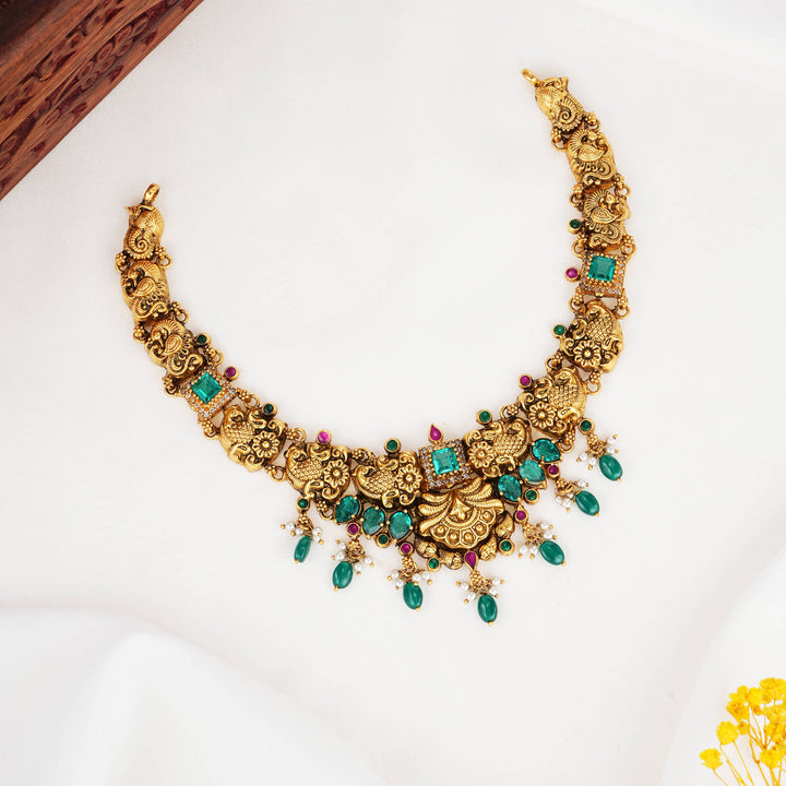Verdant Heritage Nagas Short Necklace
