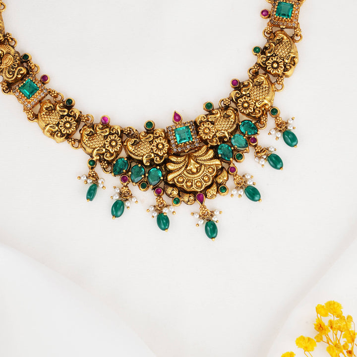 Verdant Heritage Nagas Short Necklace