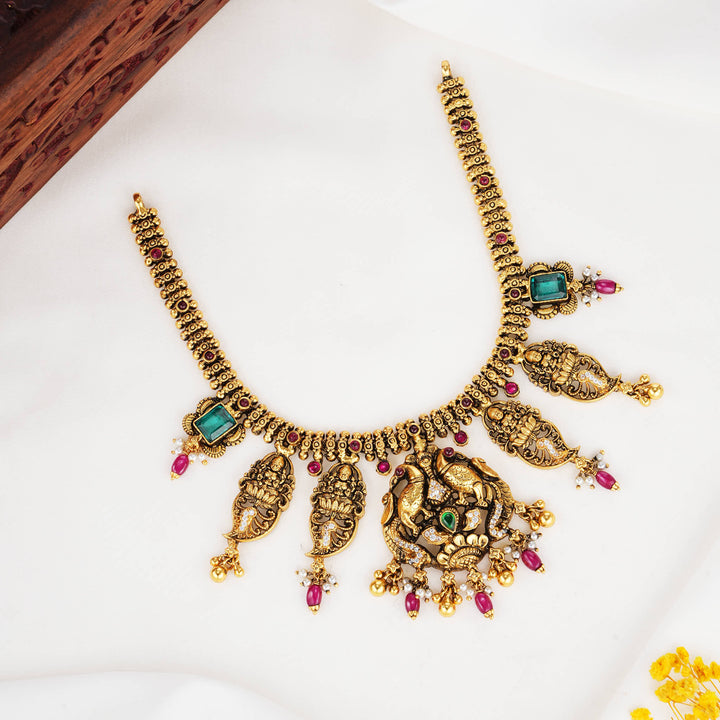 Abinkaa Nagas Short Necklace