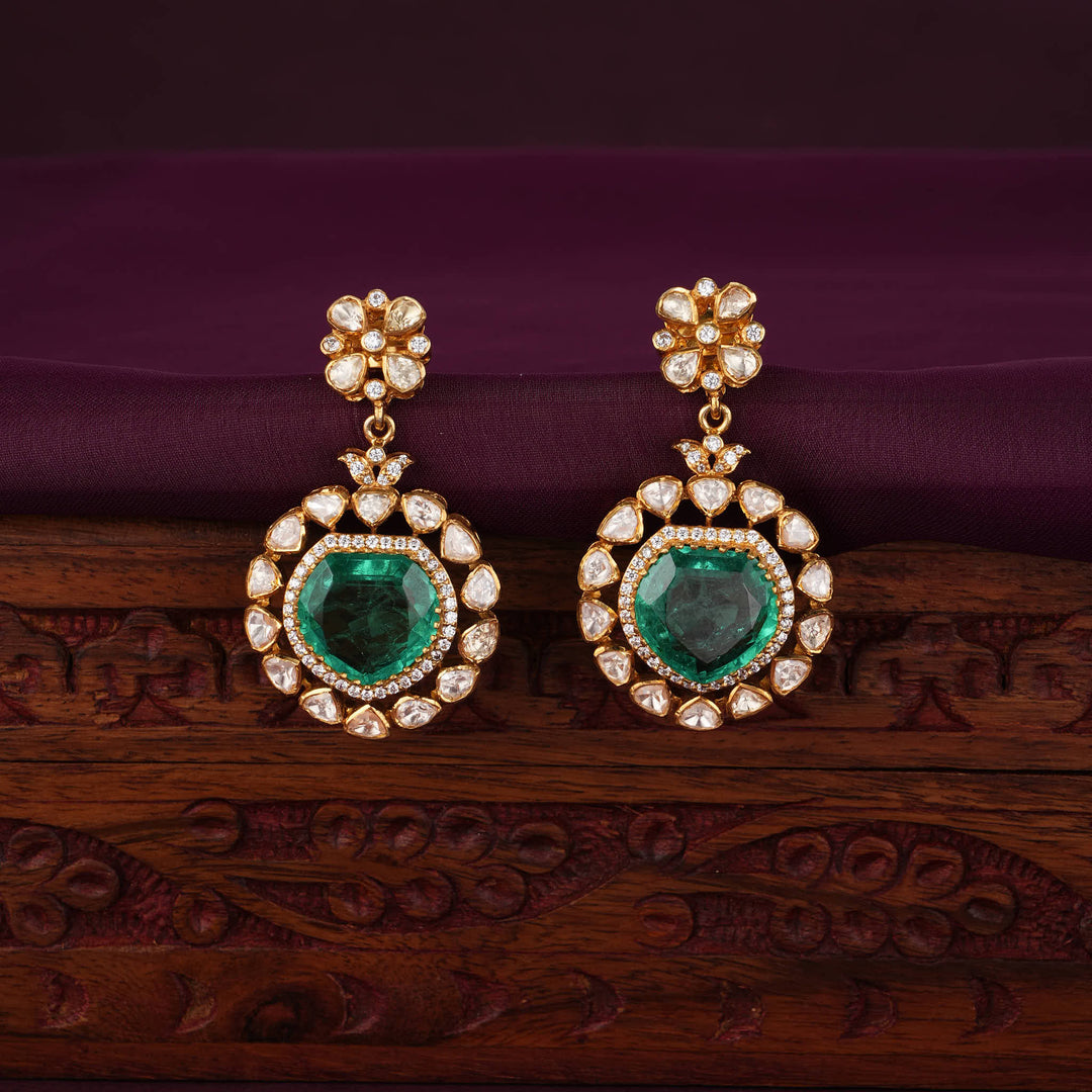 Grand Look Moissanite Short Necklace Set