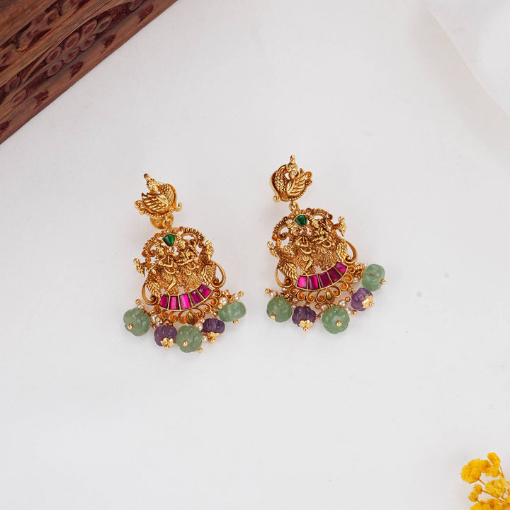 Vibrant 3D Spl Short Necklace Set