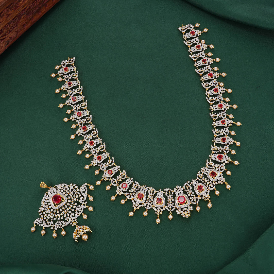 Timeless Sparkle Avikam Long Necklace