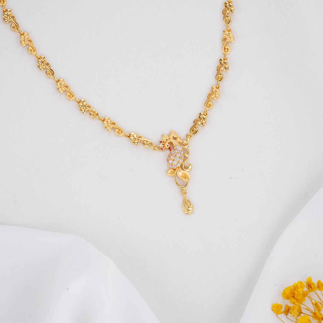 Catchy 3D Spl Short Necklace Set