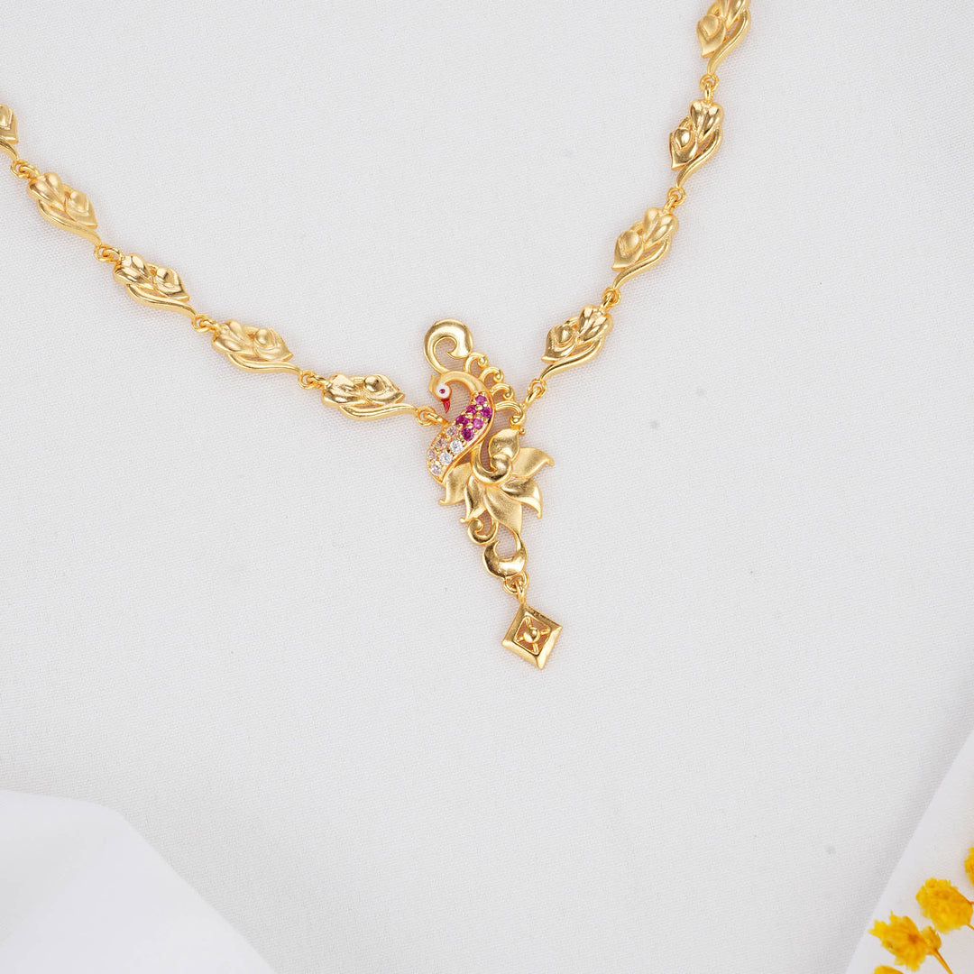 Attractive 3D Spl Short Necklace Set