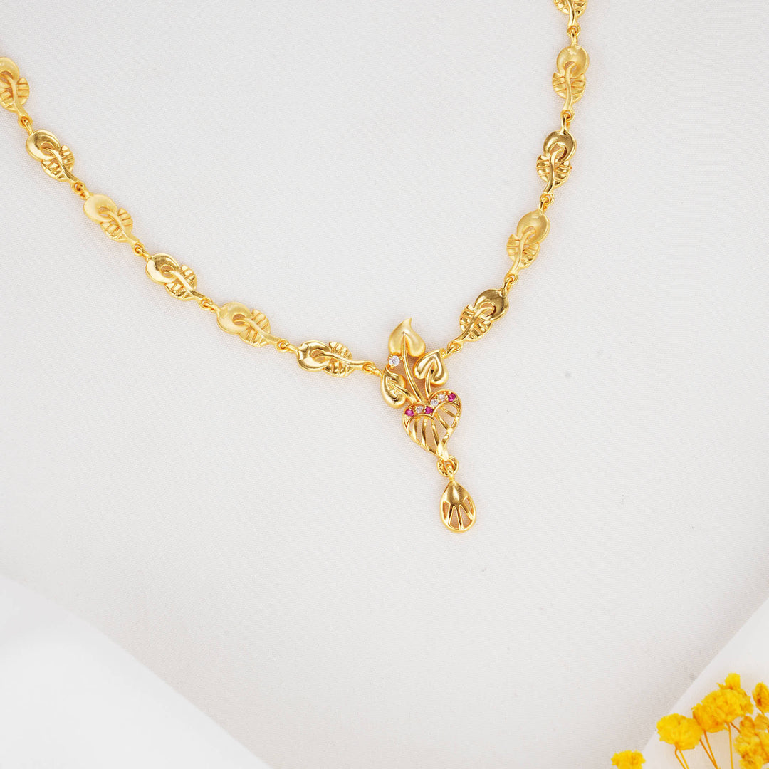 Mahima 3D Spl Short Necklace Set