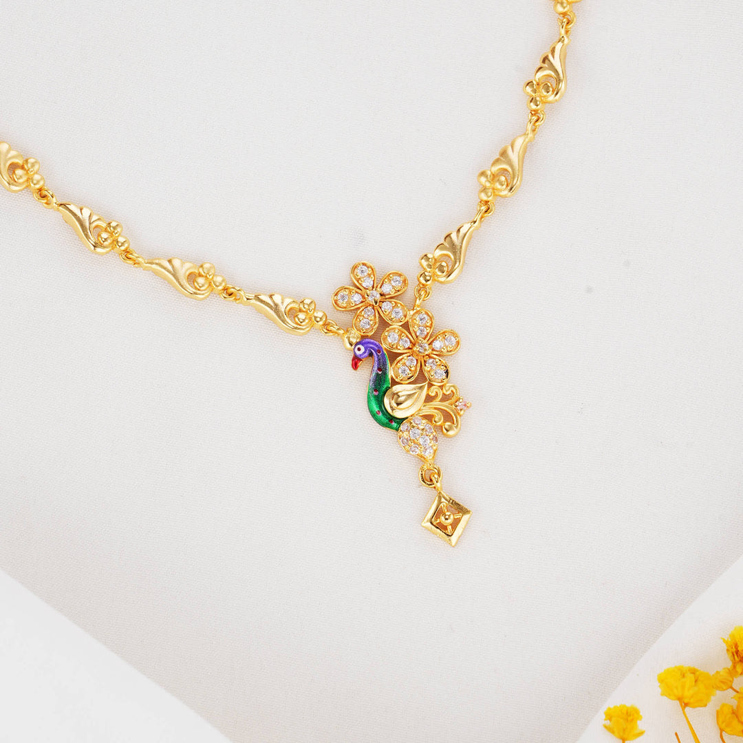 Nainikaa 3D Spl Short Necklace Set