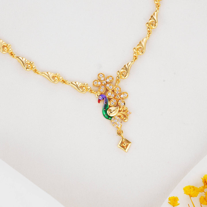 Nainikaa 3D Spl Short Necklace Set