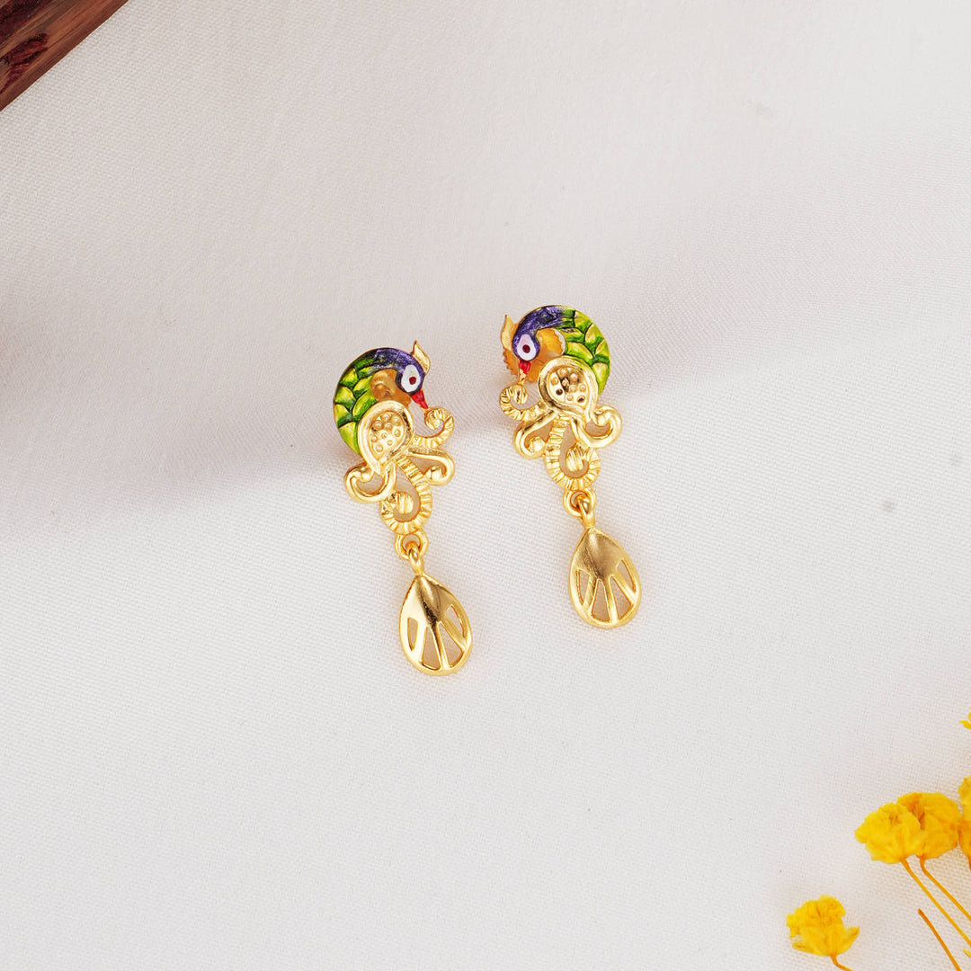 Nainikaa 3D Spl Short Necklace Set