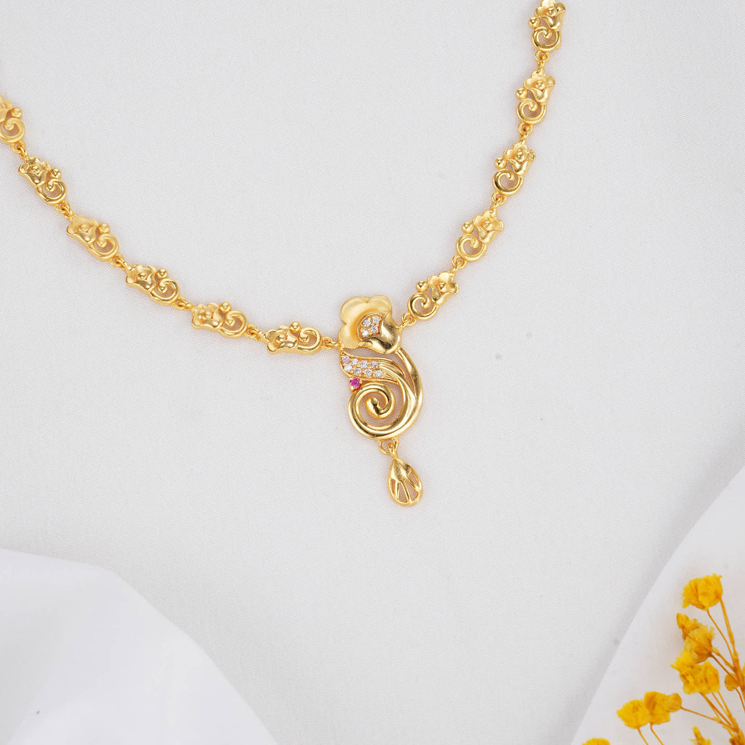 Minthikaa 3D Spl Short Necklace Set