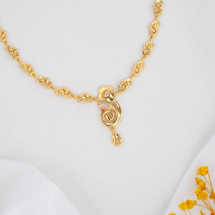 Minthikaa 3D Spl Short Necklace Set