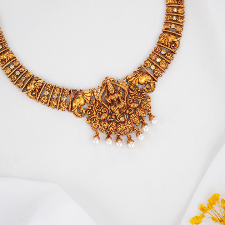 Narmatha 3D Spl Short Necklace Set