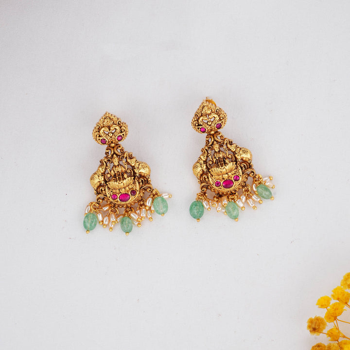 Grandeur 3D Spl Short Necklace Set