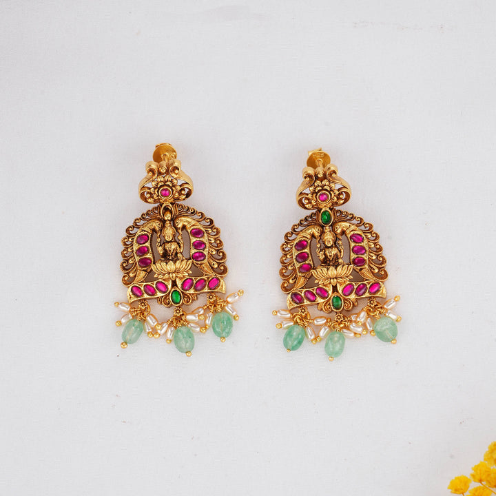 Delicate Divine 3D Spl Short Necklace Set