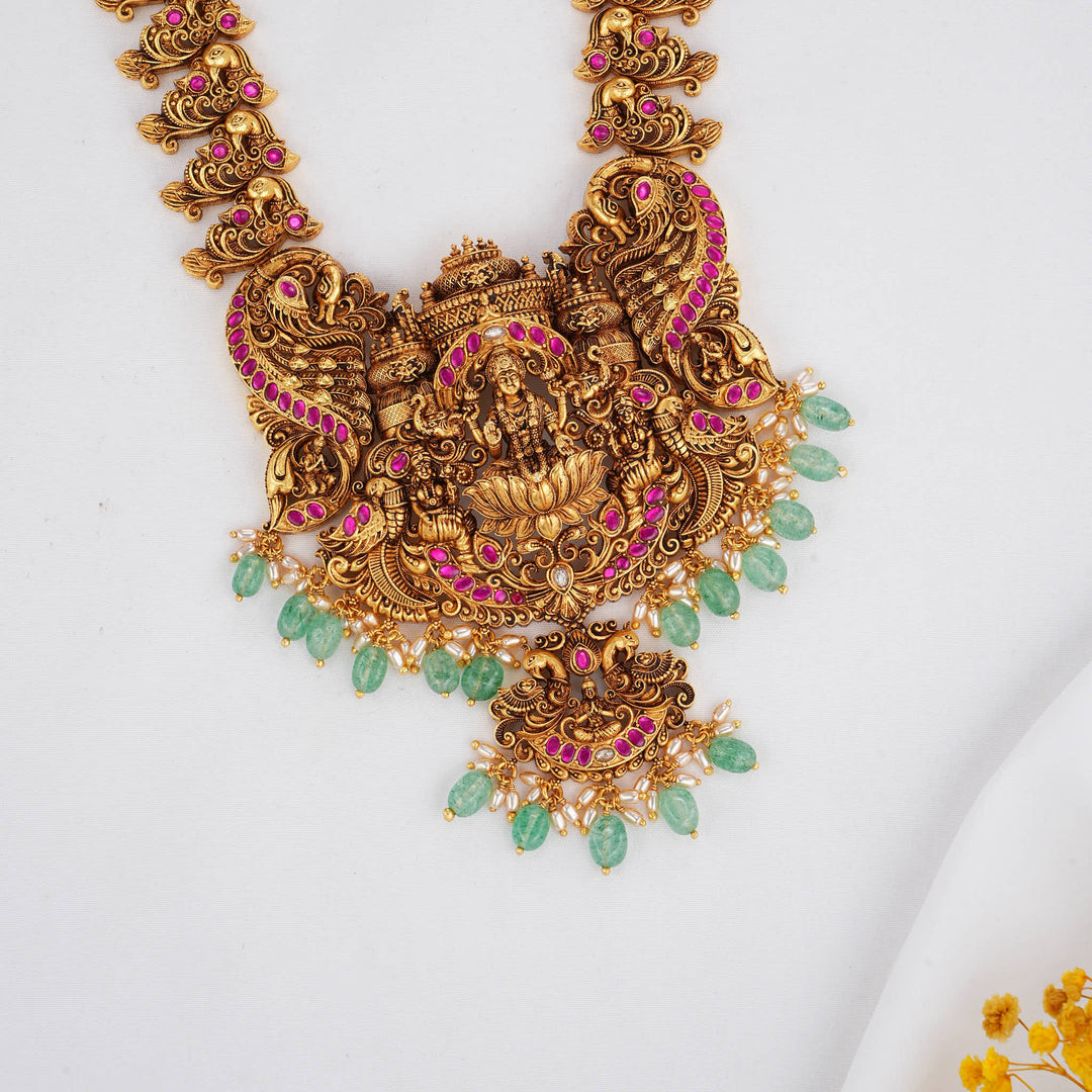 Divine Ornate 3D Spl Long Necklace Set
