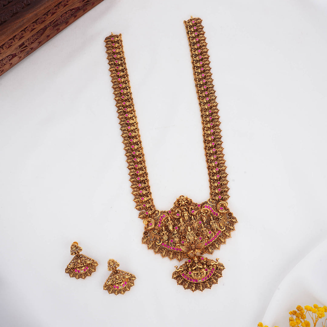 Radiant and Regal 3D Spl Long Necklace Set
