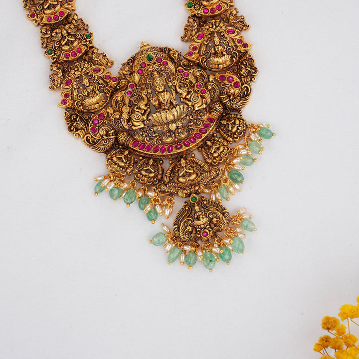 Vibrant and Vivid 3D Spl Long Necklace Set