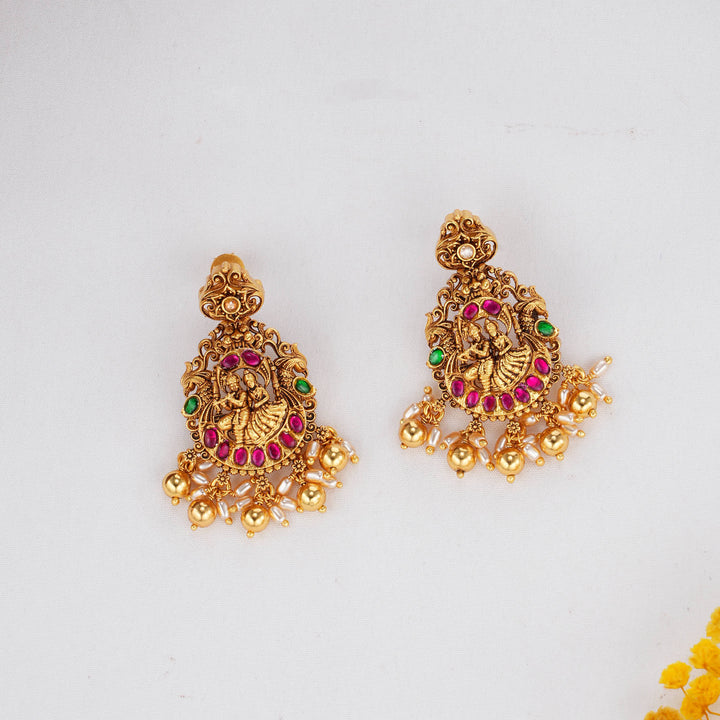 Exquisite 3D Spl Short Necklace Set