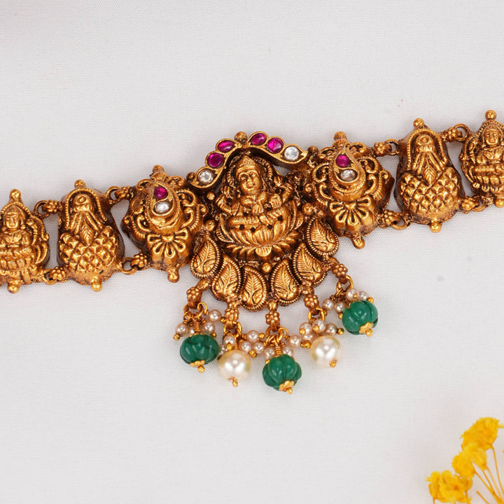 Lakshmi Blessed Nagas Choker