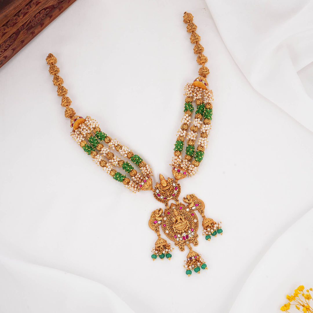 Specially Crafted 3D Spl  Long Necklace