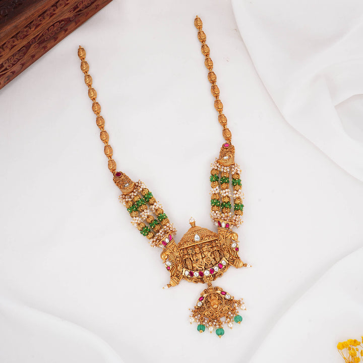 Vibrant 3D Spl  Long Necklace