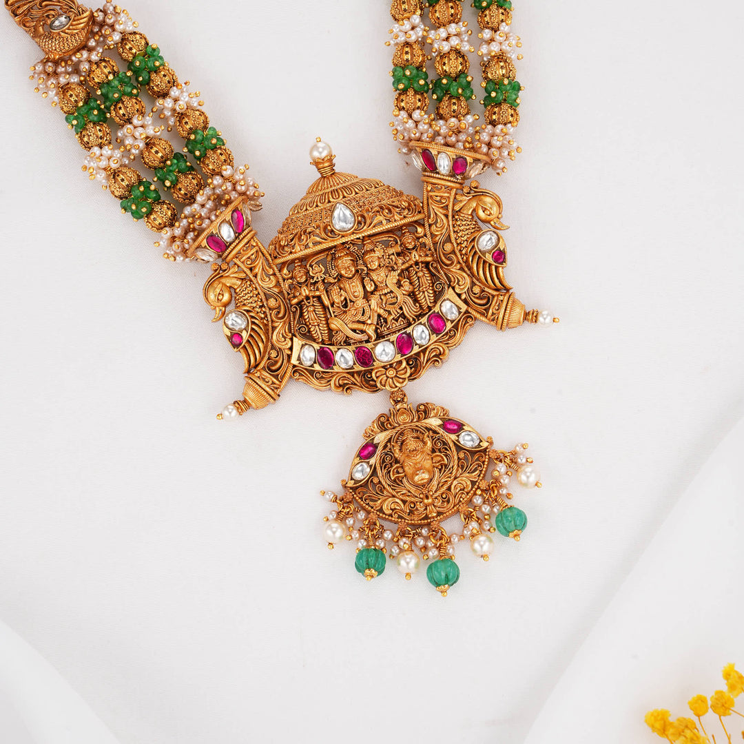Vibrant 3D Spl  Long Necklace