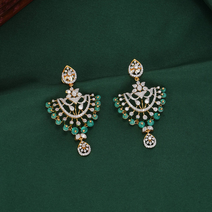 Verkasikaa Diamond Design Necklace Set