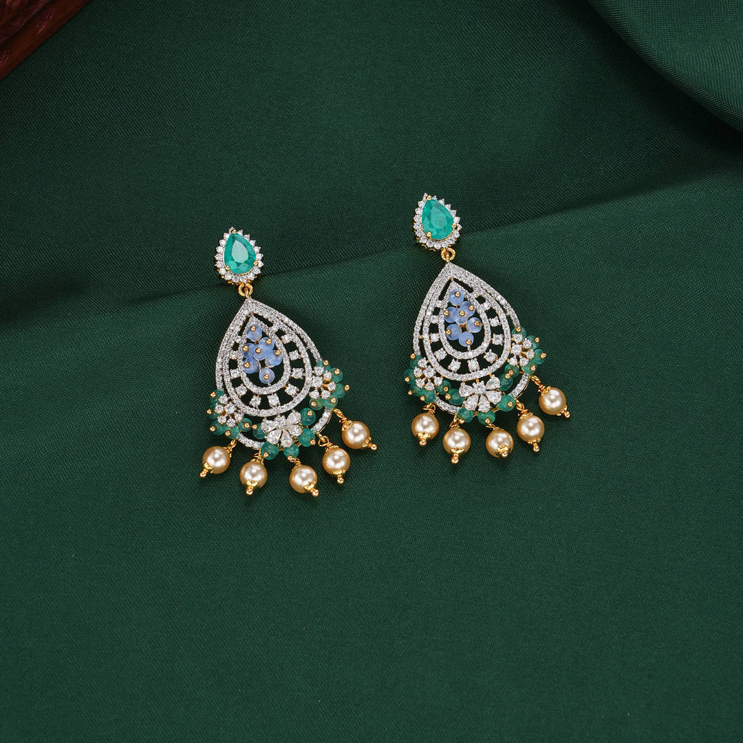 Zara Diamond Design Necklace Set