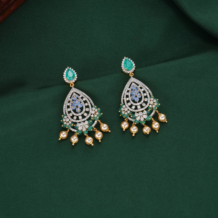 Zara Diamond Design Necklace Set