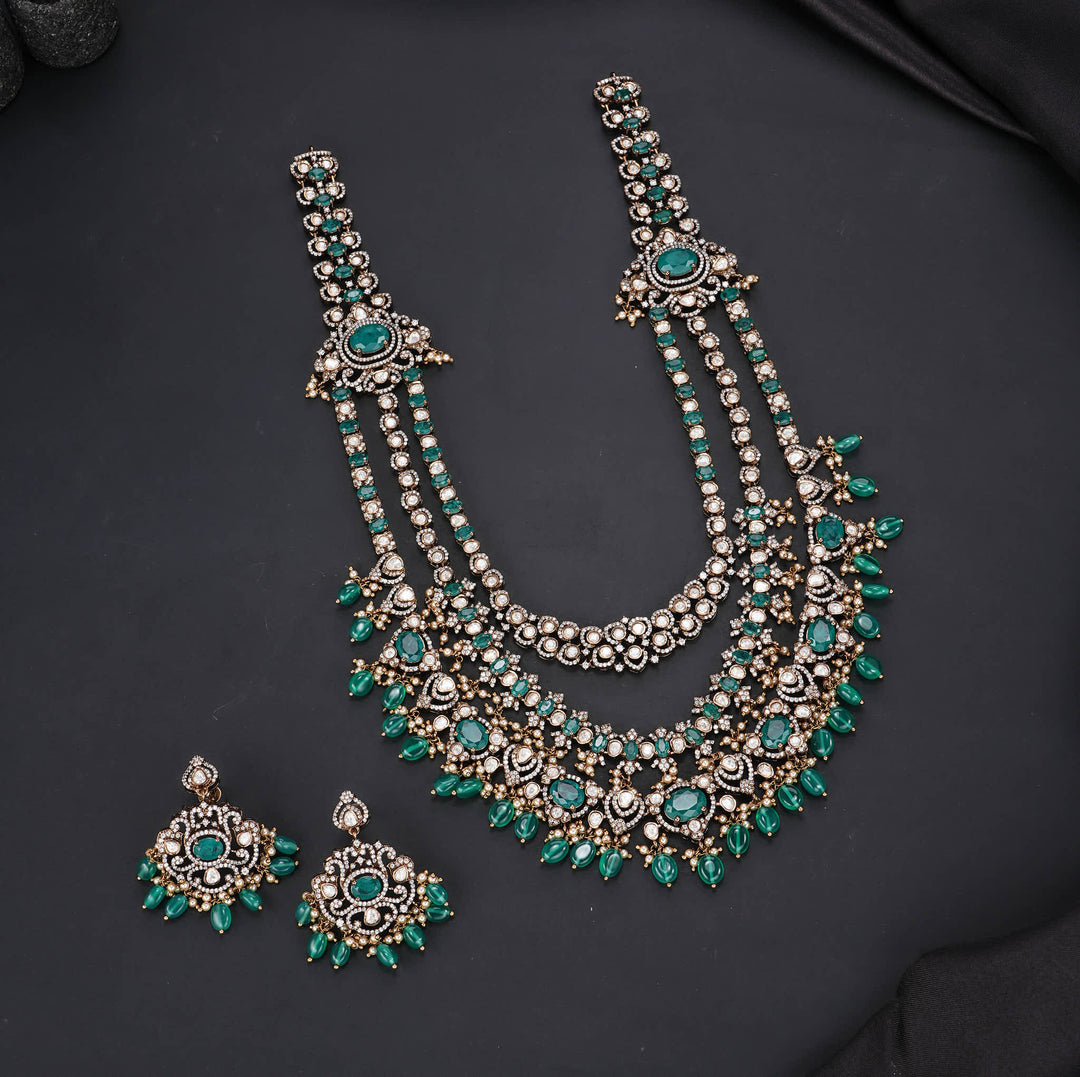 Verde Heritage Victorian Long Necklace Set