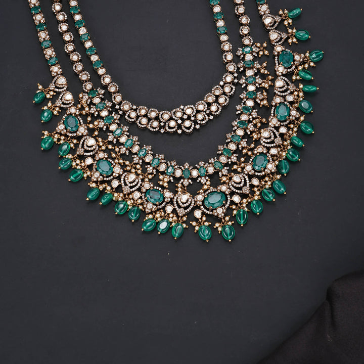 Verde Heritage Victorian Long Necklace Set
