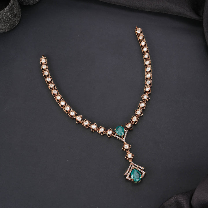 Vinithaa  Victorian Short Necklace