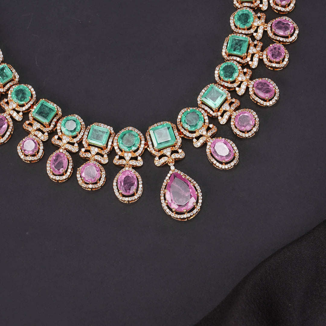 Vinthikaa Victorian Necklace Set