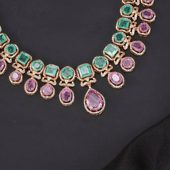 Vinthikaa Victorian Necklace Set
