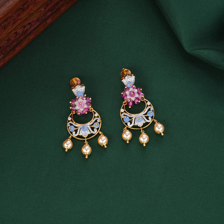 Vinithaa Diamond Design Necklace Set