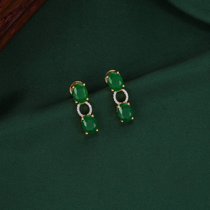 Green Avikam Necklace Set