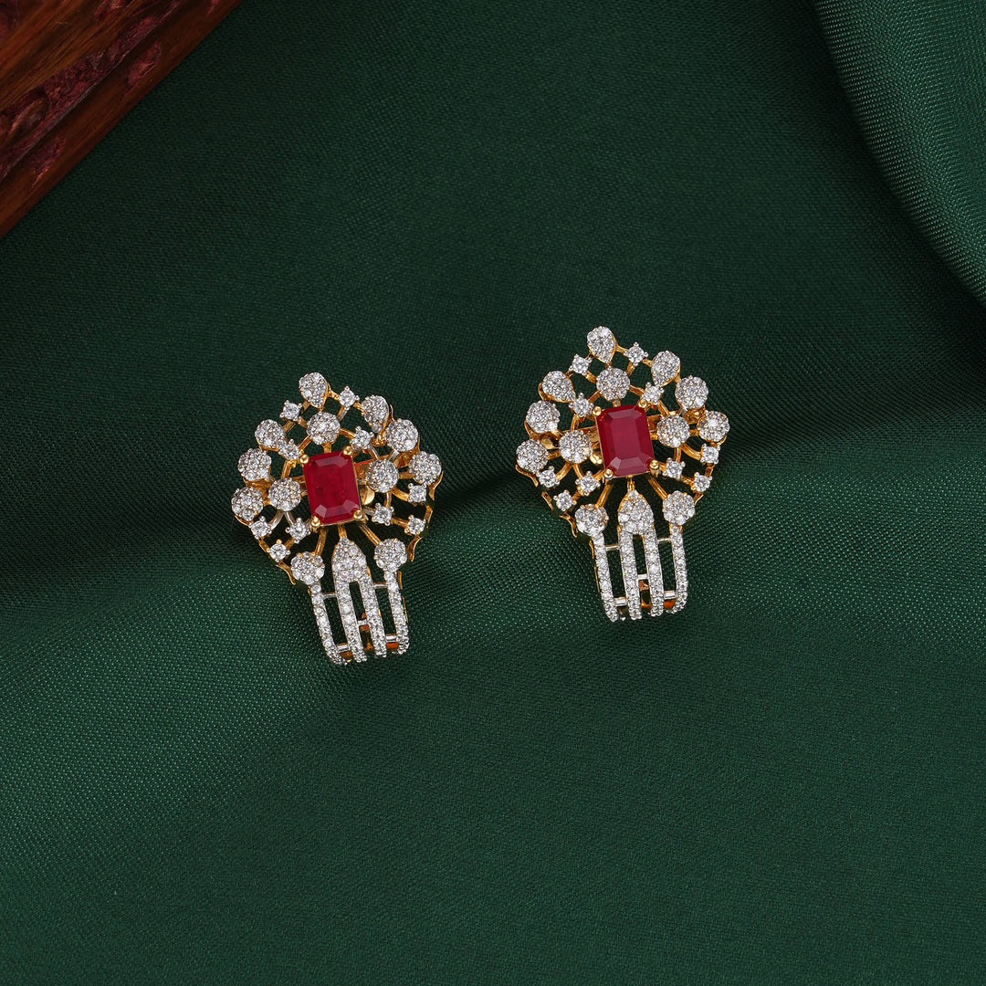 Isha  Diamond Design Necklace Set