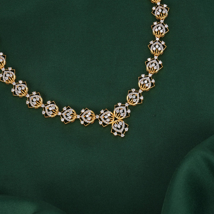 Liana  Diamond Design Necklace Set