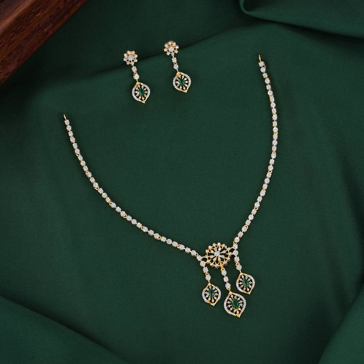 Kanisha Diamond Design Necklace Set