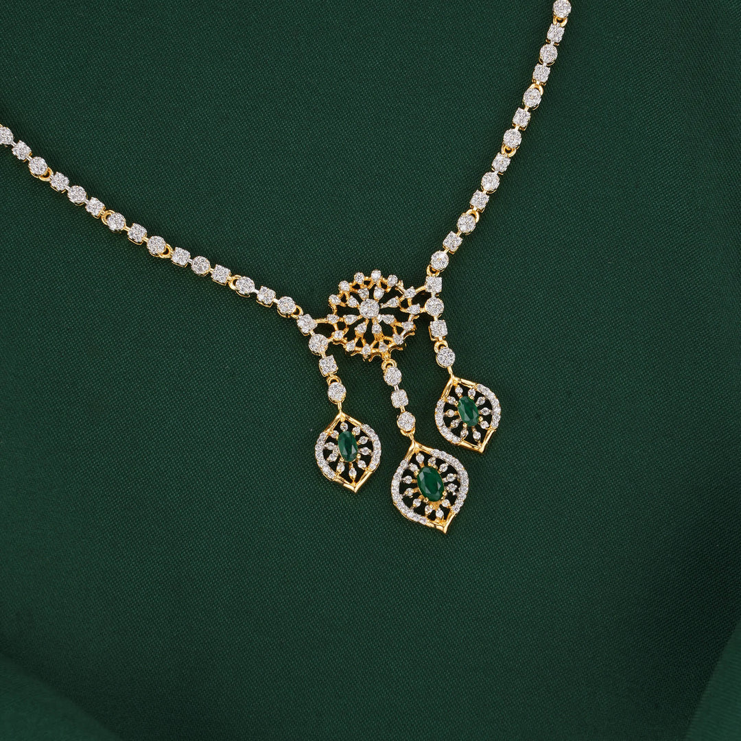 Kanisha Diamond Design Necklace Set