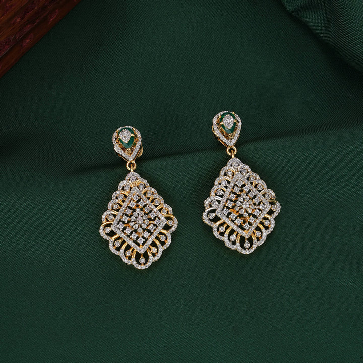 Vershikaa  Diamond Design Necklace Set