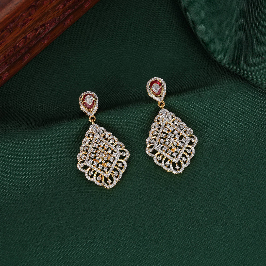 Grace Diamond Design Necklace Set