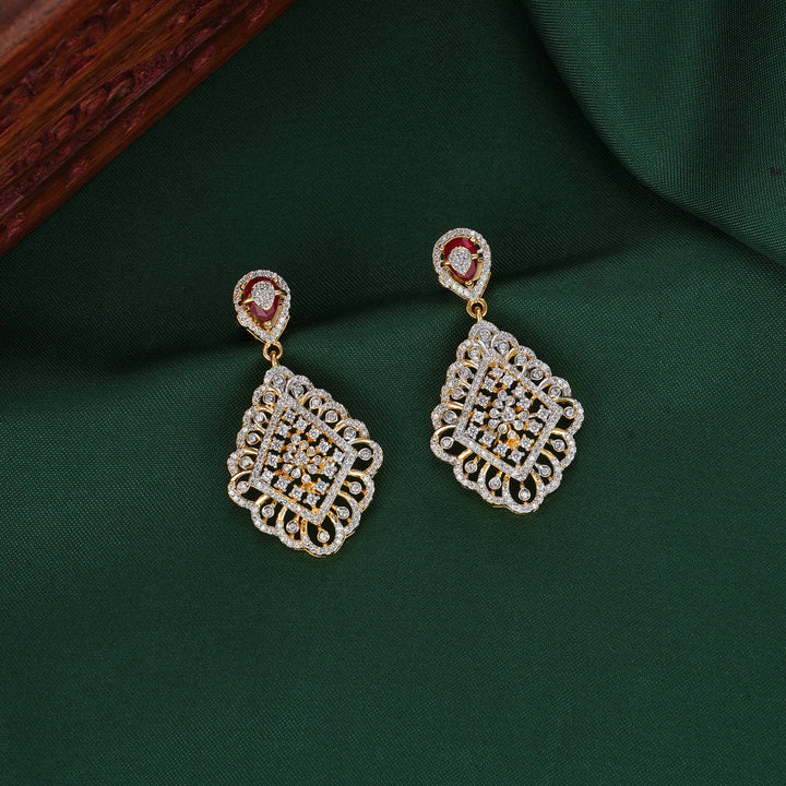 Grace Diamond Design Necklace Set